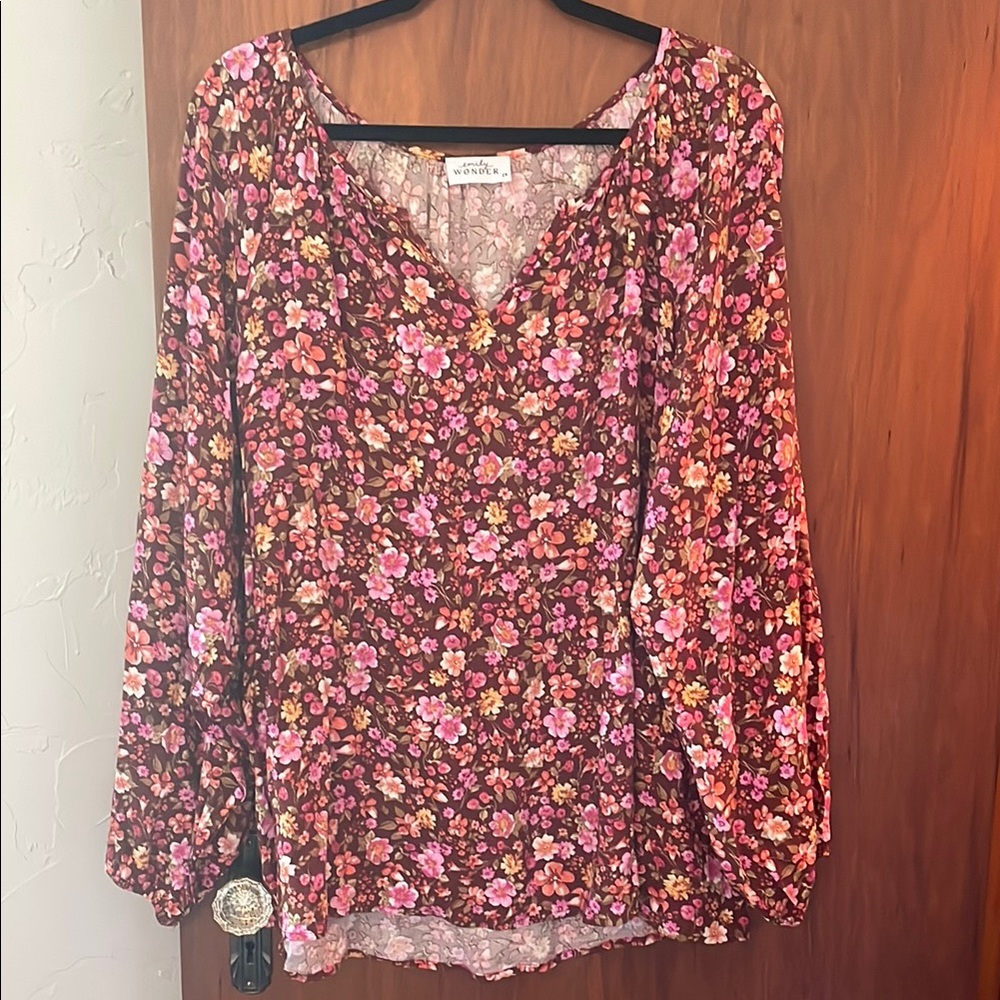 Emily Wonder Floral Blouse